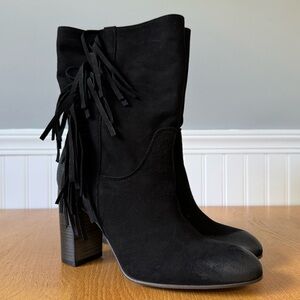 NIB Free People Fringe Boots